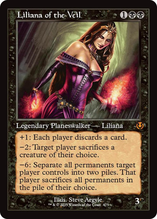 Liliana of the Veil (Retro Frame) [Innistrad Remastered] 475