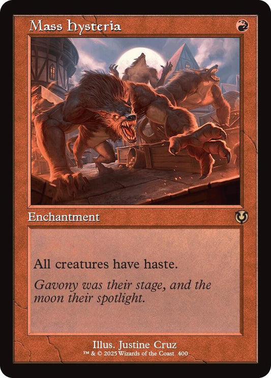 Mass Hysteria (Retro Frame) [Innistrad Remastered] 400