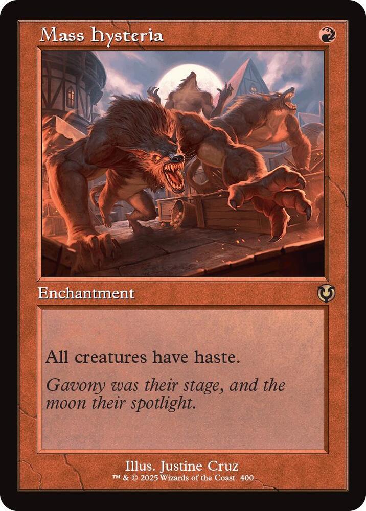 Mass Hysteria (Retro Frame) [Innistrad Remastered] 400