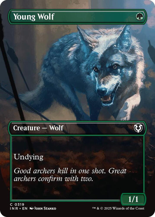 Young Wolf (Borderless) [Innistrad Remastered] 319