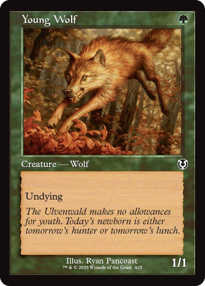 Young Wolf (Retro Frame) [Innistrad Remastered] 425