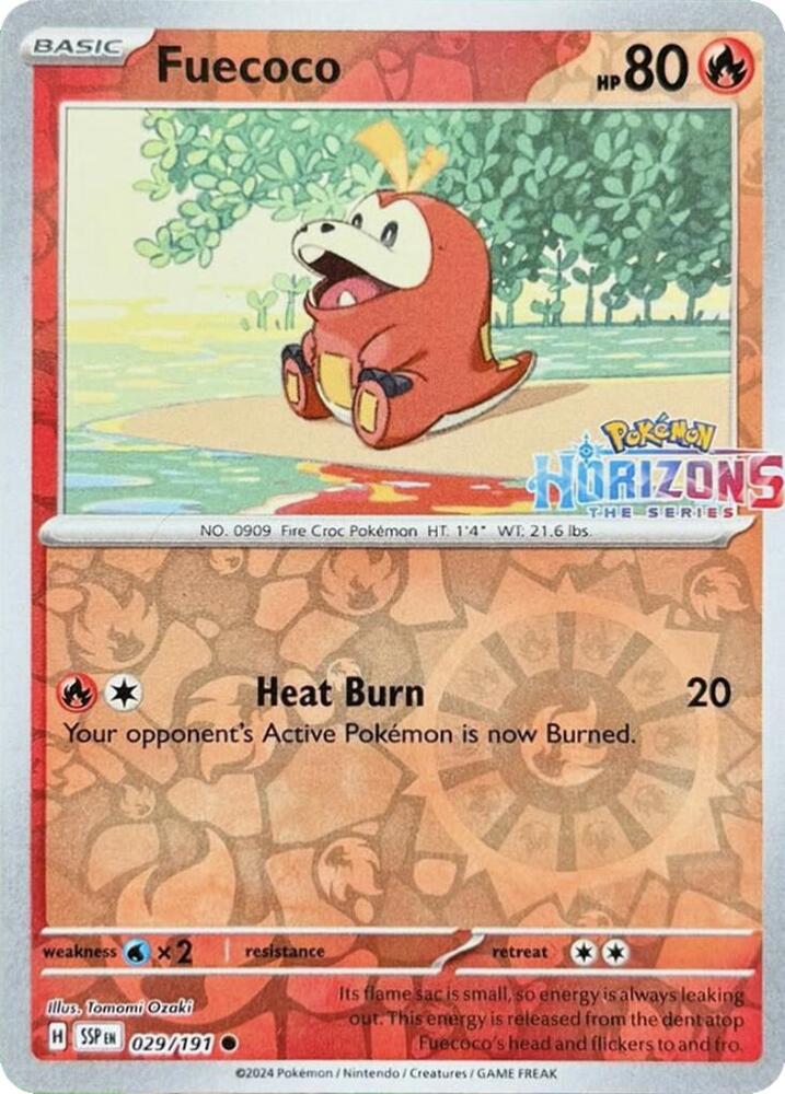 Fuecoco - 029/191 [Miscellaneous Cards & Products] 029/191