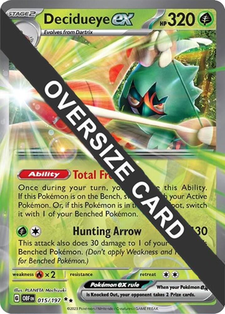 Decidueye ex - 015/197 [Jumbo Cards] 015/197