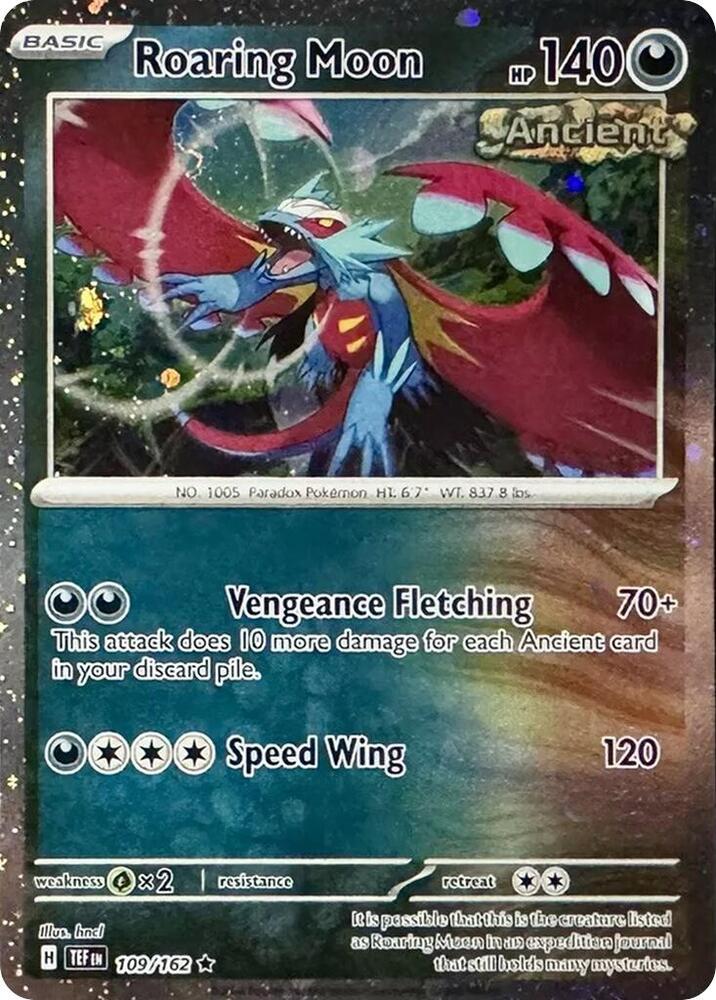 Roaring Moon - 109/162 (Cosmos Holo) [Miscellaneous Cards & Products] 109/162