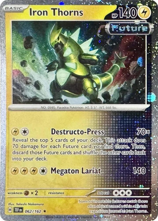 Iron Thorns - 062/162 (Cosmos Holo) [Miscellaneous Cards & Products] 062/162
