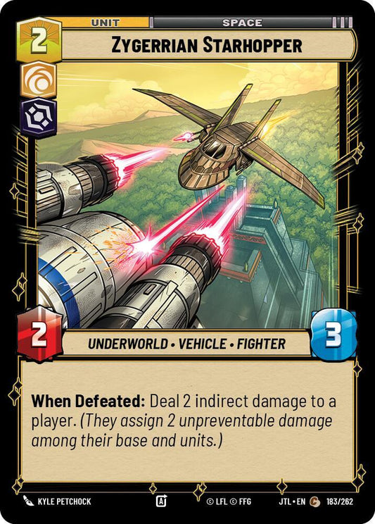 Zygerrian Starhopper [Jump to Lightspeed] 183/262