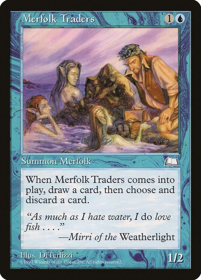 Merfolk Traders [Weatherlight]