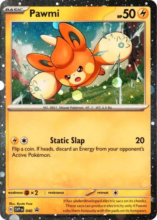 Pawmi - 040 (Cosmos Holo) [SV: Scarlet & Violet Promo Cards] 040