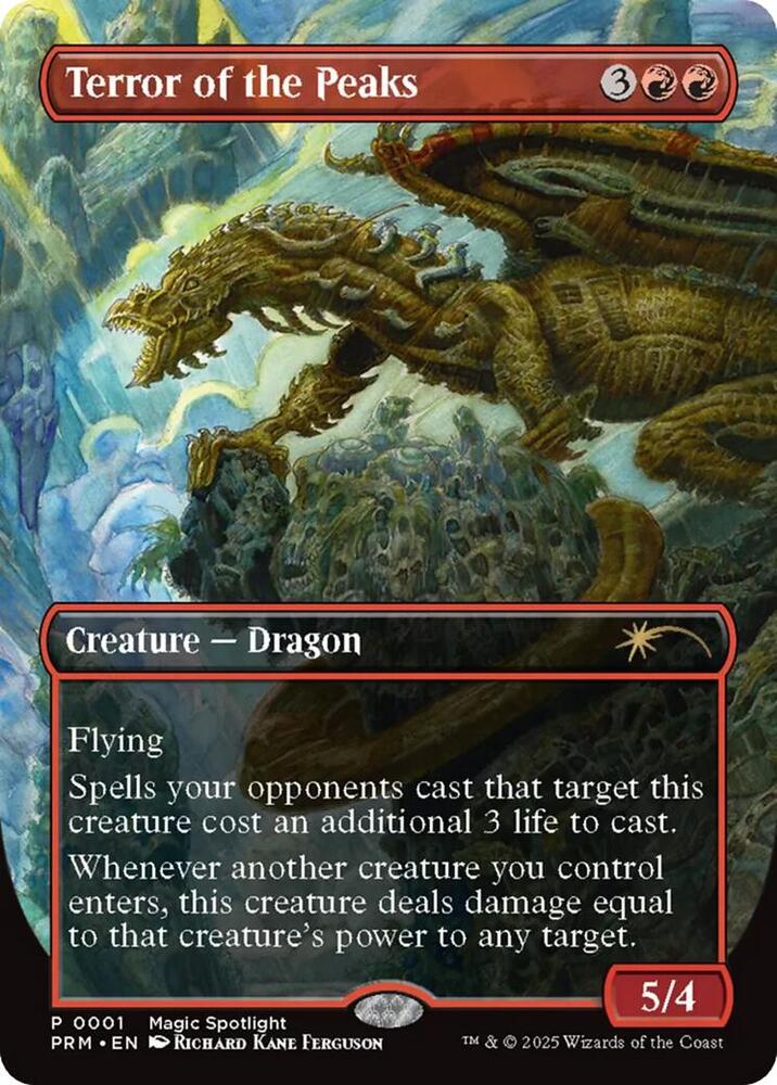 Terror of the Peaks [Unique and Miscellaneous Promos] 1