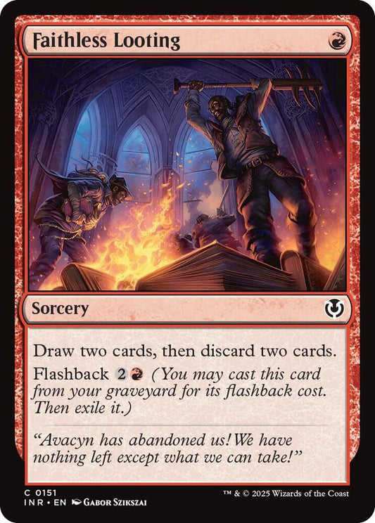 Faithless Looting [Innistrad Remastered] 151
