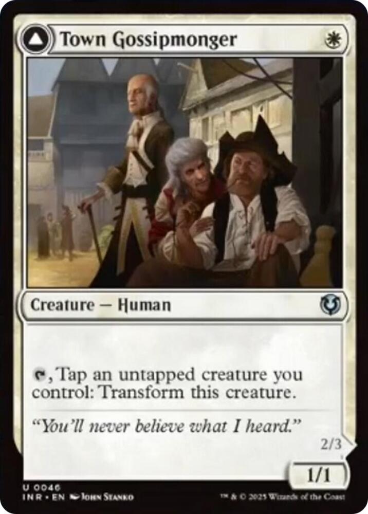 Town Gossipmonger [Innistrad Remastered] 46