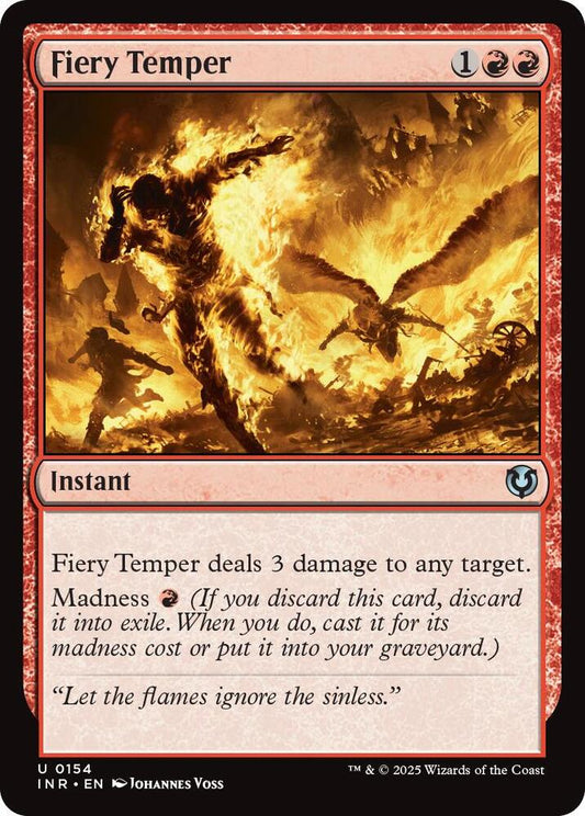 Fiery Temper [Innistrad Remastered] 154