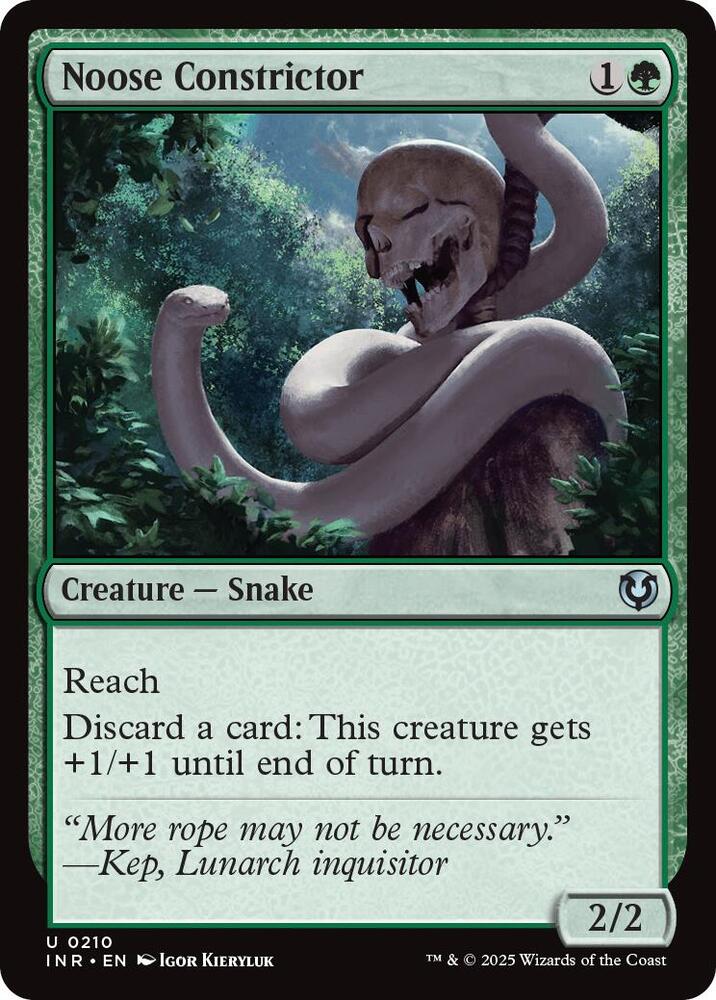 Noose Constrictor [Innistrad Remastered] 210