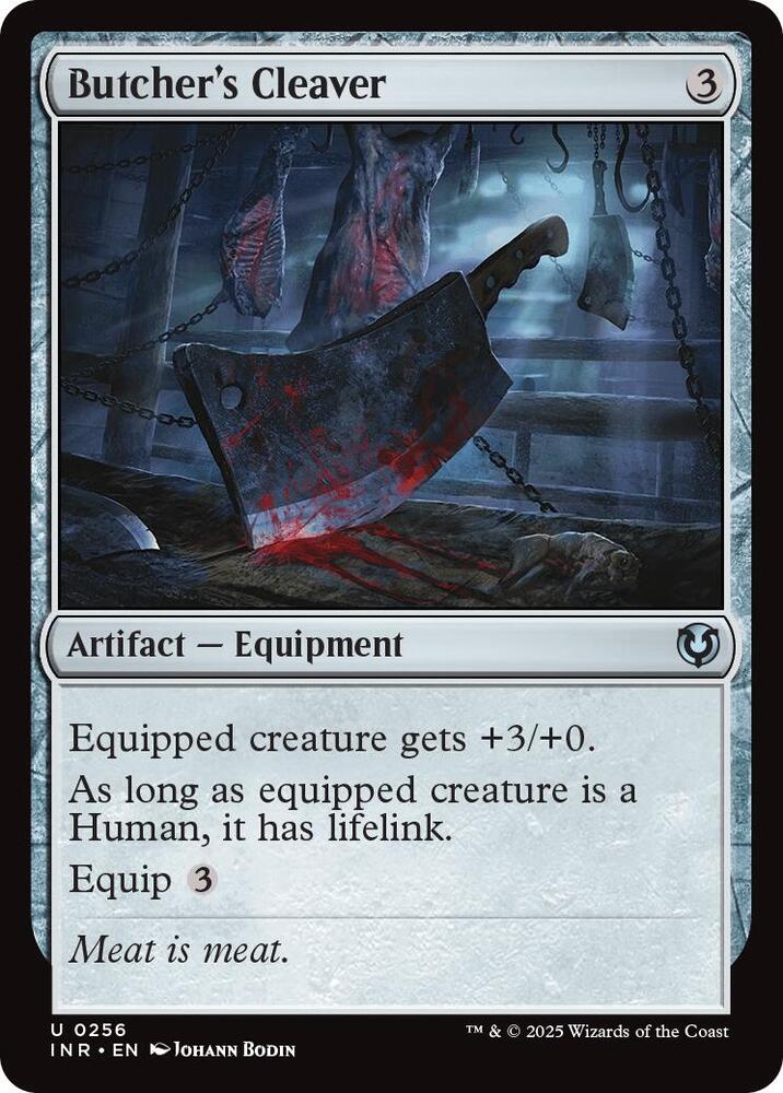 Butcher's Cleaver [Innistrad Remastered] 256