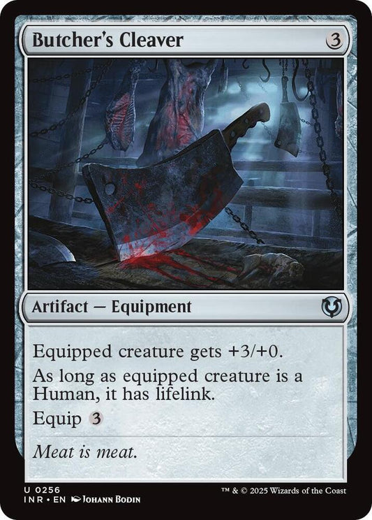 Butcher's Cleaver [Innistrad Remastered] 256