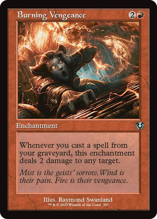 Burning Vengeance (Retro Frame) [Innistrad Remastered] 397