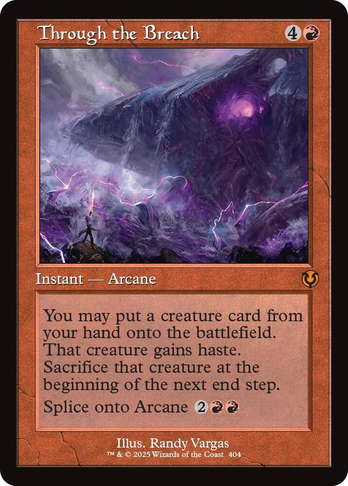 Through the Breach (Retro Frame) [Innistrad Remastered] 404