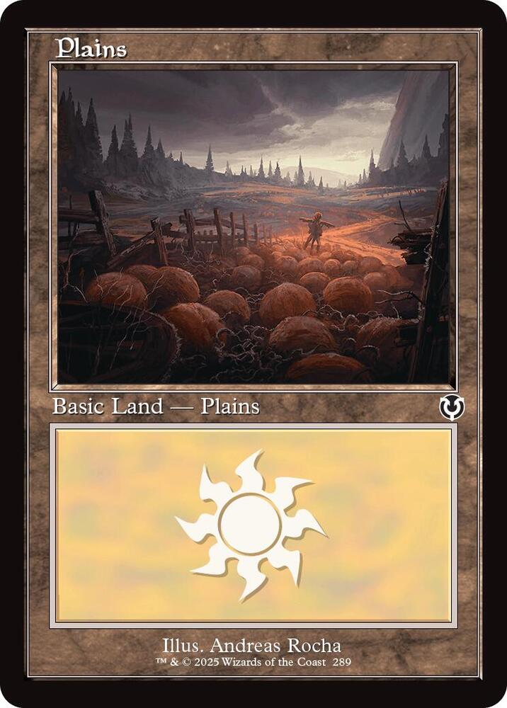 Plains (289) (Retro Frame) [Innistrad Remastered] 289