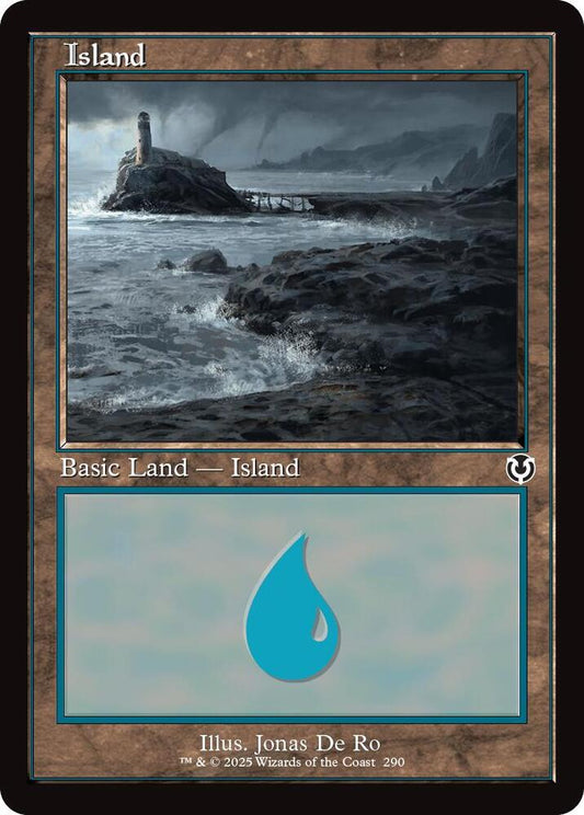 Island (290) (Retro Frame) [Innistrad Remastered] 290