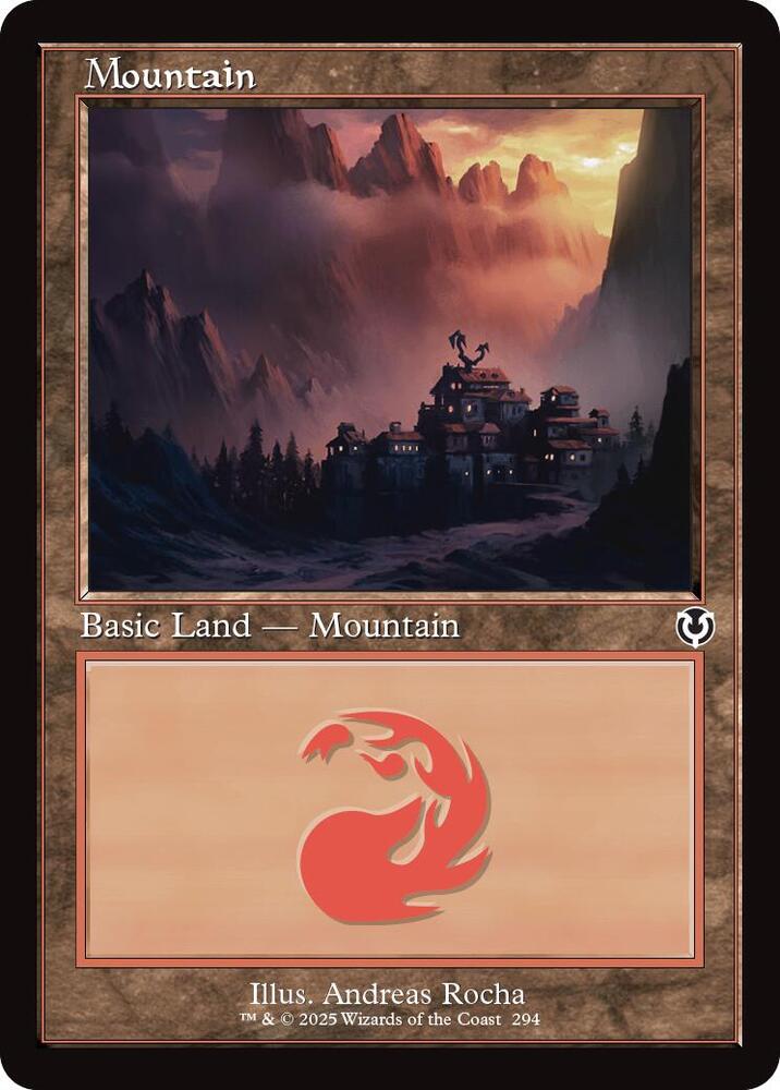 Mountain (294) (Retro Frame) [Innistrad Remastered] 294