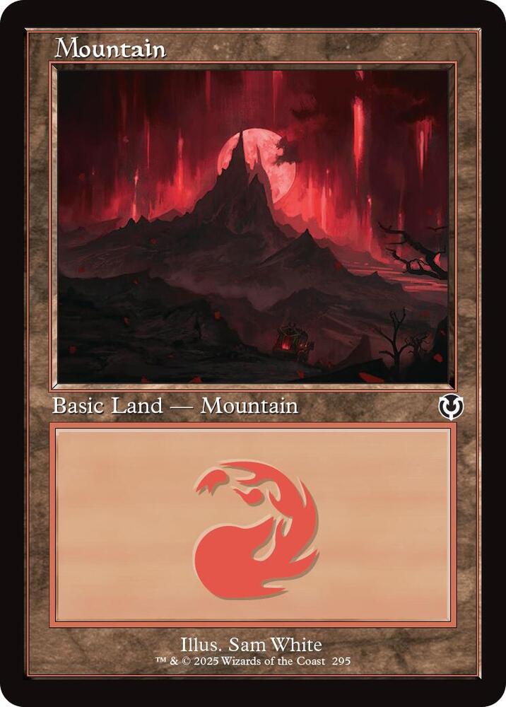 Mountain (295) (Retro Frame) [Innistrad Remastered] 295