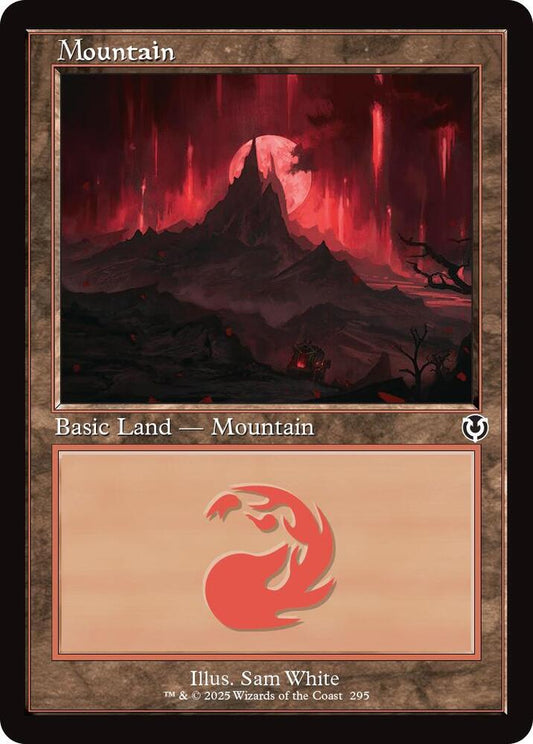 Mountain (295) (Retro Frame) [Innistrad Remastered] 295