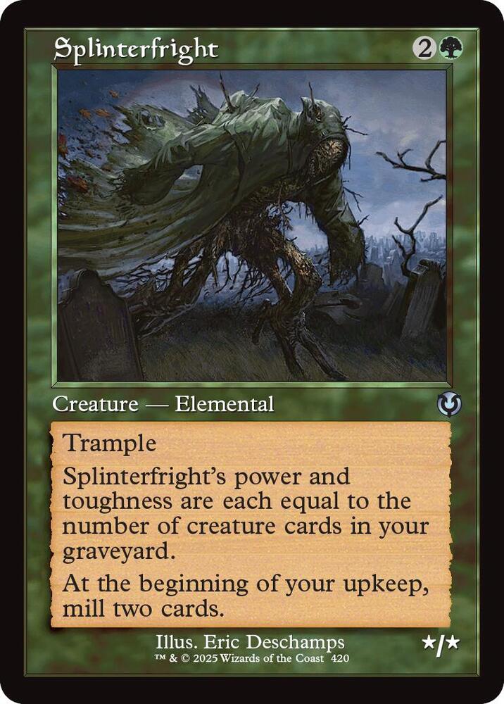 Splinterfright (Retro Frame) [Innistrad Remastered] 420
