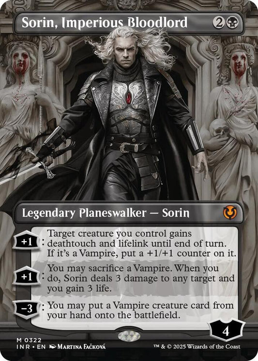 Sorin, Imperious Bloodlord (Borderless) [Innistrad Remastered] 322