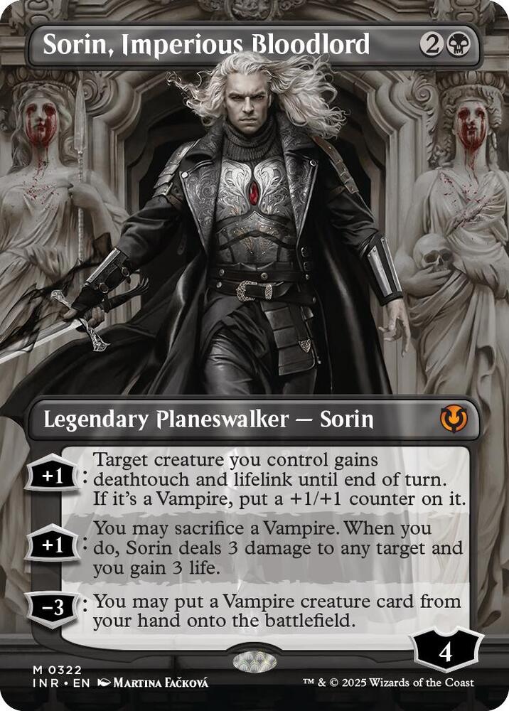 Sorin, Imperious Bloodlord (Borderless) [Innistrad Remastered] 322