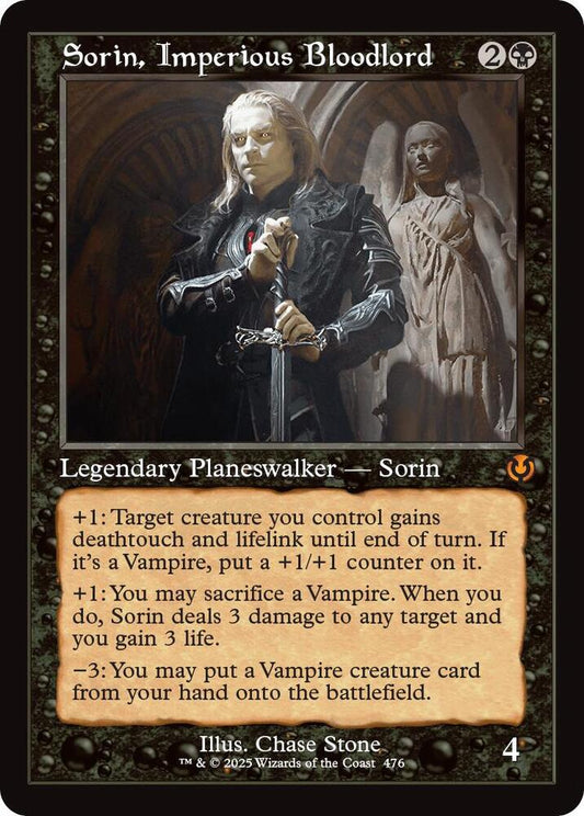 Sorin, Imperious Bloodlord (Retro Frame) [Innistrad Remastered] 476