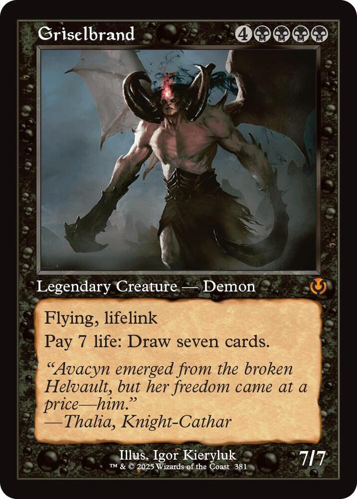 Griselbrand (Retro Frame) [Innistrad Remastered] 381