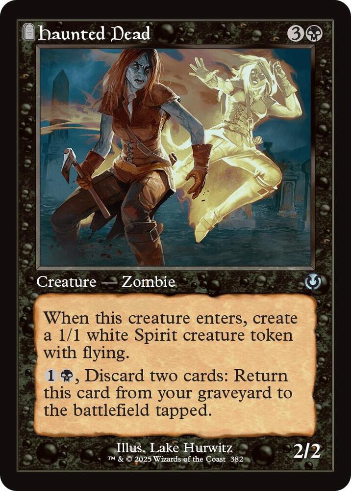 Haunted Dead (Retro Frame) [Innistrad Remastered] 382