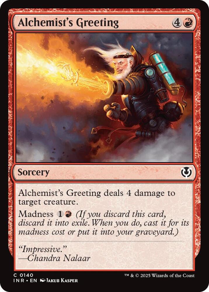 Alchemist's Greeting [Innistrad Remastered] 140