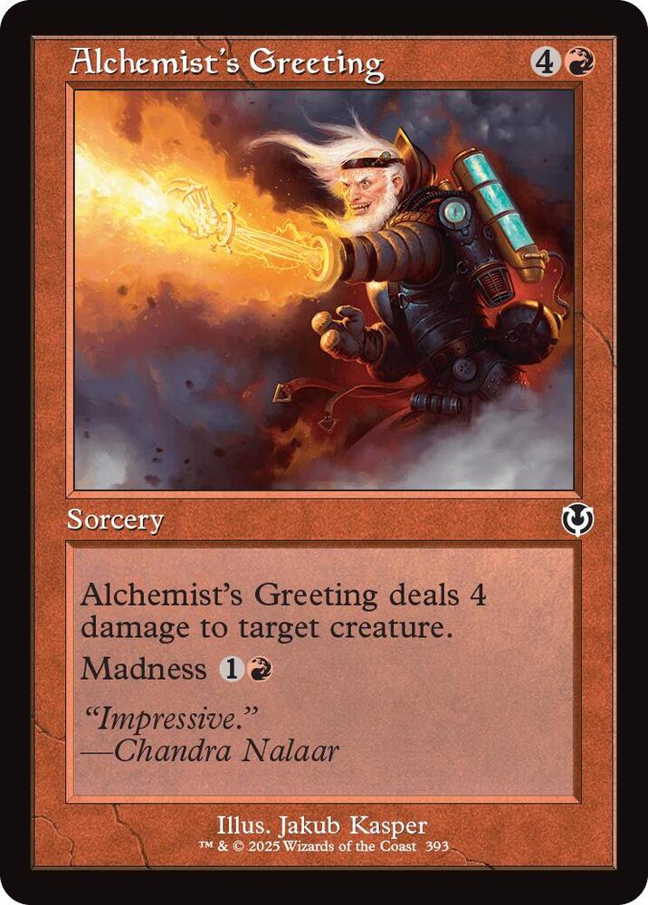 Alchemist's Greeting (Retro Frame) [Innistrad Remastered] 393