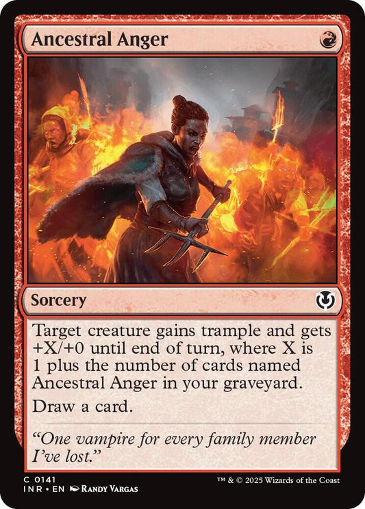 Ancestral Anger [Innistrad Remastered] 141