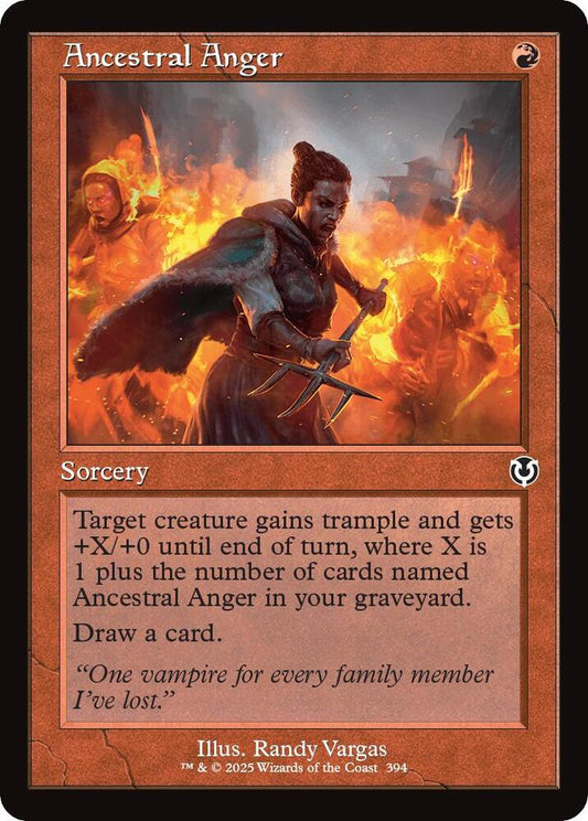 Ancestral Anger (Retro Frame) [Innistrad Remastered] 394