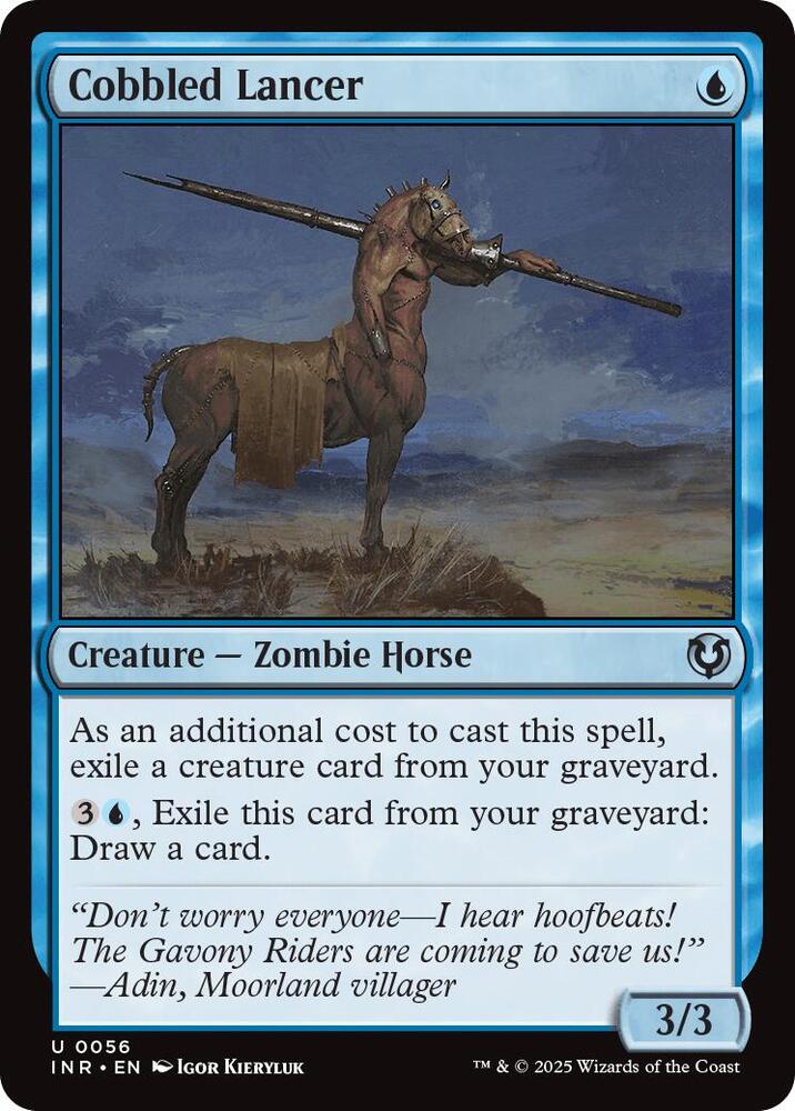 Cobbled Lancer [Innistrad Remastered] 56