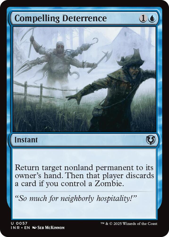 Compelling Deterrence [Innistrad Remastered] 57