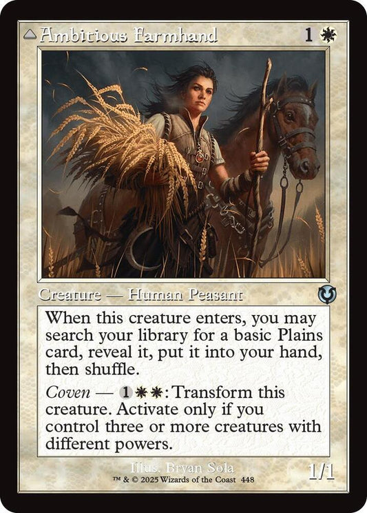 Ambitious Farmhand (Retro Frame) [Innistrad Remastered] 448