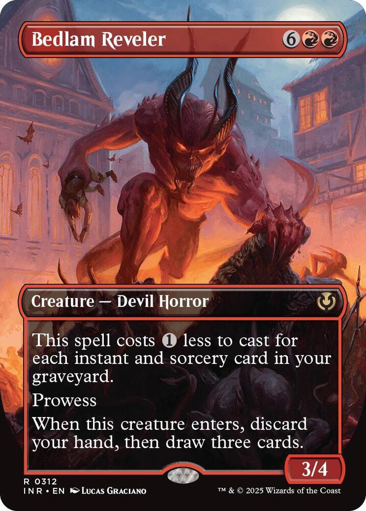 Bedlam Reveler (Borderless) [Innistrad Remastered] 312