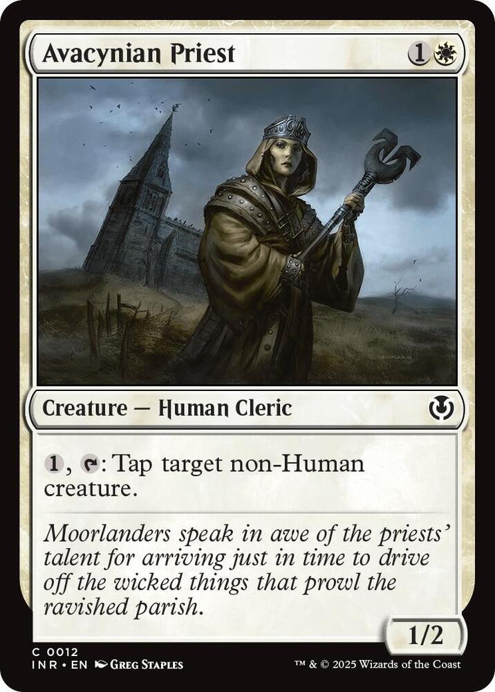 Avacynian Priest [Innistrad Remastered] 12