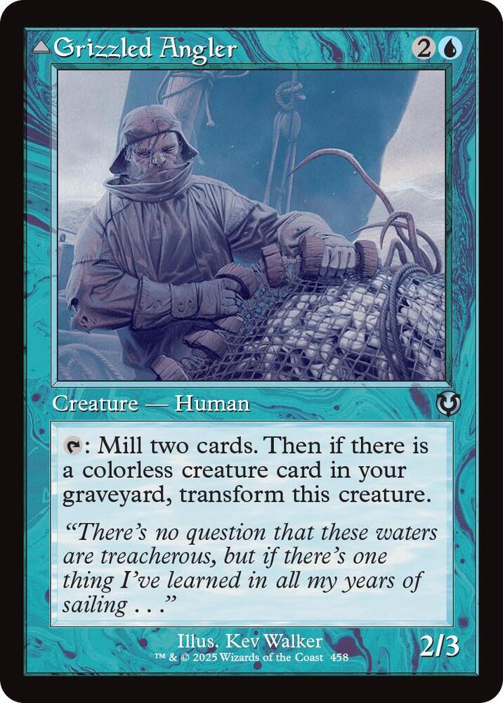 Grizzled Angler (Retro Frame) [Innistrad Remastered] 458