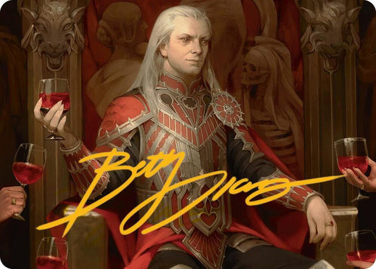 Edgar Markov Art Card (Gold-Stamped Signature) [Art Series: Innistrad Remastered] 24