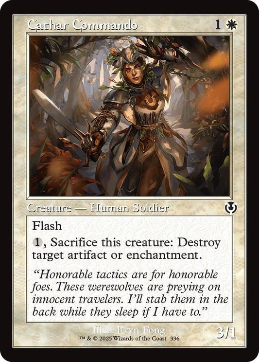 Cathar Commando (Retro Frame) [Innistrad Remastered] 336