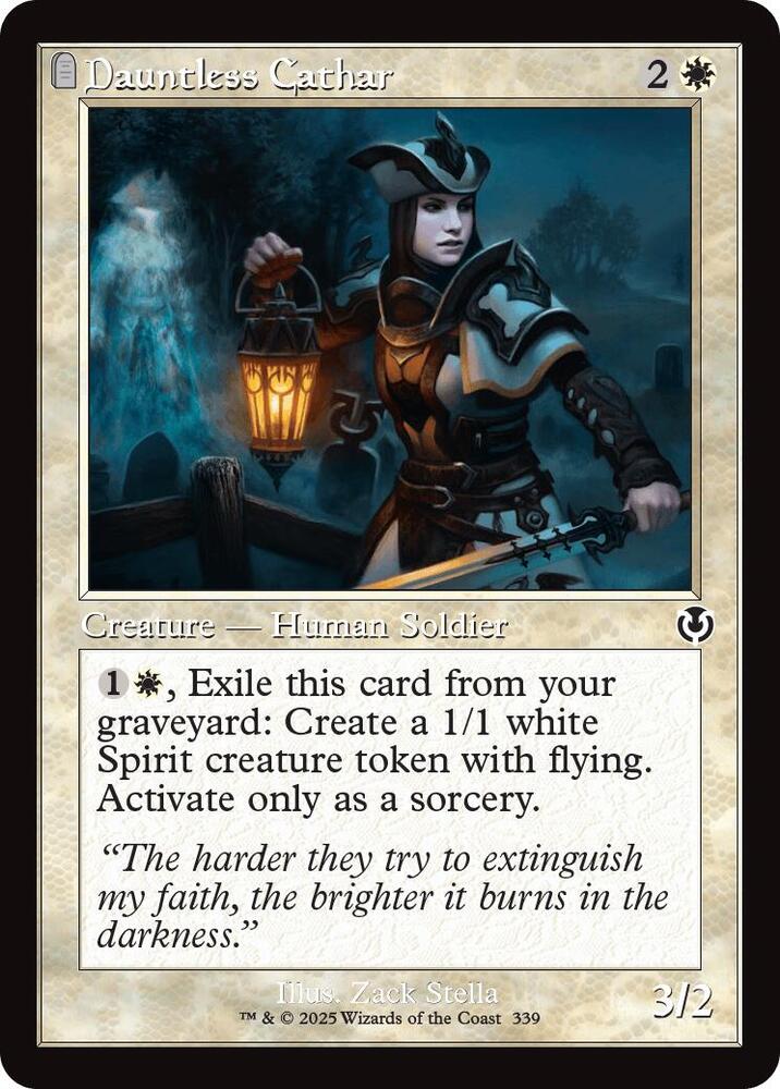 Dauntless Cathar (Retro Frame) [Innistrad Remastered] 339