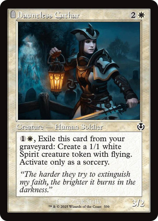 Dauntless Cathar (Retro Frame) [Innistrad Remastered] 339