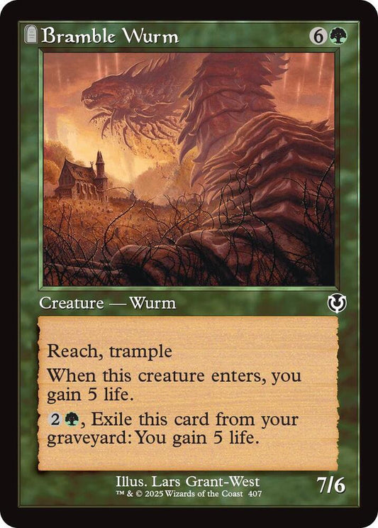 Bramble Wurm (Retro Frame) [Innistrad Remastered] 407