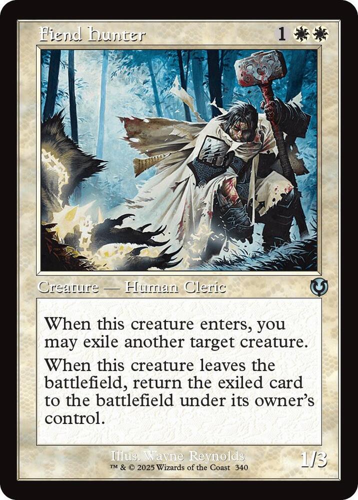 Fiend Hunter (Retro Frame) [Innistrad Remastered] 340