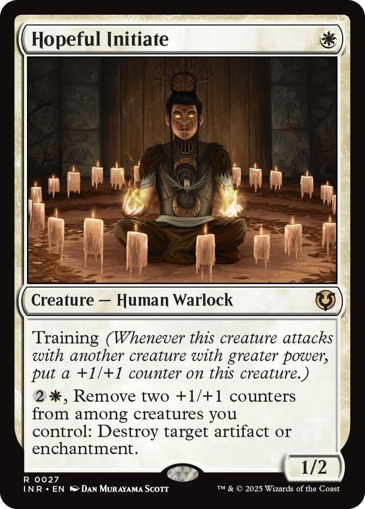 Hopeful Initiate [Innistrad Remastered] 27
