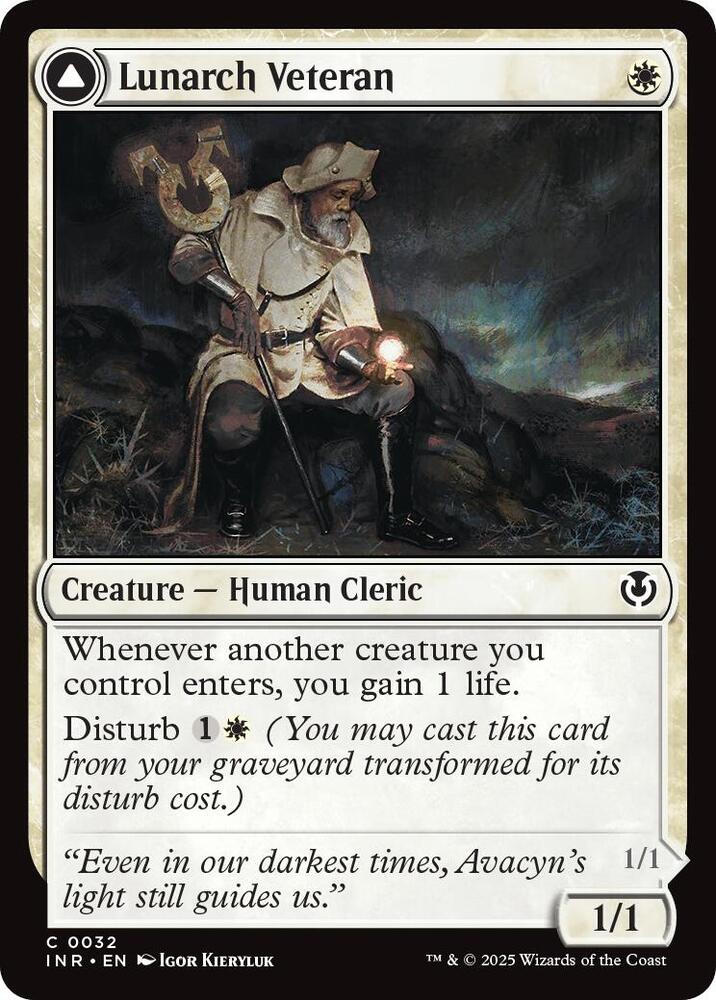 Lunarch Veteran [Innistrad Remastered] 32